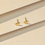 Heart Stud, Earring, Minimalist Style, A-SS028