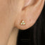 3-Leaf Clover Stud, Earring, Minimalist Style, A-SS039 SS151 SS152 SS244 SS245 SS184