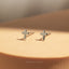 Cross Stud, Earring, Minimalist Style, A-SS015