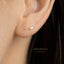 Marquise Gemstone Stud, Earring, Minimalist Style, A-SS211 SS212 SS274 SS275 SS276 SS277