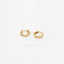 Pentagon Hoop, Huggies Earring, Minimalist Style, A-SH263