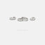 Thick Hoop, Huggies Earring, Minimalist Style, A-SH326 SH327 SH328 SH329