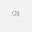 Thick Hexagon Hoop, Huggies Earring, Minimalist Style, A-SH213