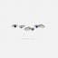 Tiny CZ Stone Helix Hoop Earrings, White Stone, Emerald, Turquoise, Opal, Gold, Silver SHEMISLI SH616, SH196, SH637, SH646, SH656, SH666