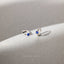 Sapphire Gemstone Cartilage Hoop, Helix Earring, Minimalist Style, A-SH646 SH647 SH648 SH649