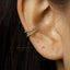 Double Lined Ear Cuff, Conch Earring, Minimalist Style, A-SF024