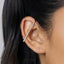 Fake Industrial Ear Cuff, Earring, Minimalist Style, A-SF049