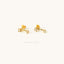 Gemstones Ear Jacket, Stud Earring, Minimalist Style, A-SJ001 SJ002 SJ003 SJ023 SJ022 SJ024