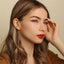 Horseshoe Tragus Stud, Threadless Flat Back Earring, Minimalist Style, A-SS980