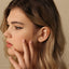Bar Tragus Stud, Threadless Flat Back Earring, Minimalist Style, A-SS590