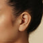 Marquise Shape Tragus Stud, Threadless Flat Back Earring, Minimalist Style, A-SS725