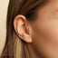 Teddy Bear Tragus Stud, Threadless Flat Back Earring, Minimalist Style, A-SS978