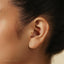 Spike Tragus Stud, Threadless Flat Back Earring, Minimalist Style, A-SS719