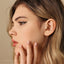 Star Tragus Stud, Threadless Flat Back Earring, Minimalist Style, A-SS567