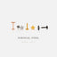 Star Tragus Stud, Threadless Flat Back Earring, Minimalist Style, A-SS567