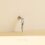 Spike Baguette Tragus Stud, Threadless Flat Back Earring, Minimalist Style, A-SS898