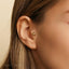 Shellfish Tragus Stud, Threadless Flat Back Earring, Minimalist Style, A-SS925