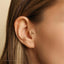 Scissors Tragus Stud, Threadless Flat Back Earring, Minimalist Style, A-SS981