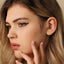 Beetle Tragus Stud, Threadless Flat Back Earring, Minimalist Style, A-SS574