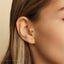 Fox Tragus Stud, Threadless Flat Back Earring, Minimalist Style, A-SS982