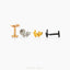 Fox Tragus Stud, Threadless Flat Back Earring, Minimalist Style, A-SS982
