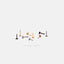 Moon Tragus Stud, Threadless Flat Back Earring, Minimalist Style, A-SS993