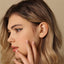 3 beads Tragus Stud, Threadless Flat Back Earring, Minimalist Style, A-SS593