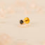 Black Stone Tragus Stud, Threadless Flat Back Earring, Minimalist Style, A-SS521