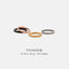 Round Plain Daith Hoop, Clicker Earring, Minimalist Style, A-SH446 SH456