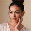 Triangle Lip Stud, Threadless Flat Back, Minimalist Style, A-SS730