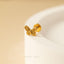 Butterfly Tragus Stud, Threadless Flat Back Earring, Minimalist Style, C-SS921