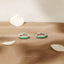 Emerald Gemstones Conch Hoop, Cartilage Earring, Minimalist Style, A-SH346 SH347 SH348 SH031