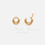 Chain Beaded Conch Hoop, Cartilage Earring, Minimalist Style, A-SH418 SH419