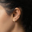 Edged Conch Hoop, Cartilage Earring, Minimalist Style, A-SH013 SH014 SH015 SH016