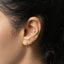 Triple Lined Conch Hoop, Cartilage Earring, Minimalist Style, A-SH408 SH409