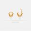 Double Chain Conch Hoop, Cartilage Earring, Minimalist Style, A-SH241 SH242