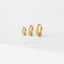 White Gemstones Conch Hoop, Cartilage Earring, Minimalist Style, A-SH182 SH183 SH184