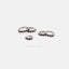 Black Gemstones Conch Hoop, Cartilage Earring, Minimalist Style, A-SH385 SH386 SH387