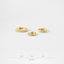 White Stone Conch Hoop, Cartilage Earring, Minimalist Style, A-SH048 SH049 SH050 SH051