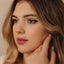 Opal Stone Lip Stud, Threadless Flat Back, Minimalist Style, A-SS895