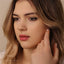 Opal Stone Lip Stud, Threadless Flat Back, Minimalist Style, A-SS895