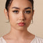 Comma Lip Stud, Threadless Flat Back, Minimalist Style, A-SS718