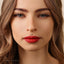 5-Petal Flower Lip Stud, Threadless Flat Back, Minimalist Style, A-SS571