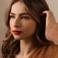 Opal 6-Petal Lip Stud, Threadless Flat Back, Minimalist Style, A-SS559