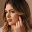 Star Lip Stud, Threadless Flat Back, Minimalist Style, A-SS903