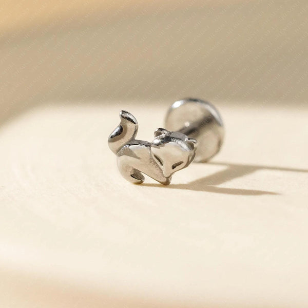 Fox Lip Stud, Threadless Flat Back, Minimalist Style, A-SS982 ...