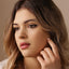 Moon Lip Stud, Threadless Flat Back, Minimalist Style, A-SS904