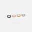 Double Lined Lip Ring, Labret Ring, Minimalist Style, A-SH406 SH407