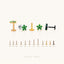 Emerald Flower Lip Stud, Threadless Flat Back, Minimalist Style, A-SS572