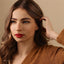 Emerald Flower Lip Stud, Threadless Flat Back, Minimalist Style, A-SS572